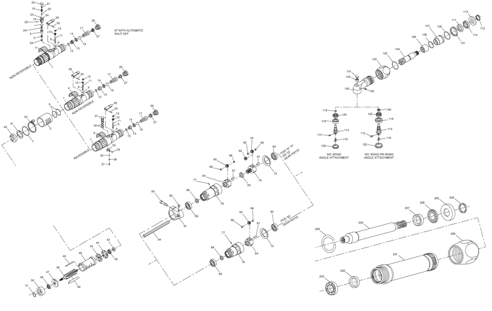 Diagram Diagram and Parts List for IR9RS  Ingersoll Rand Wrench